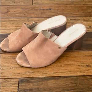 Cole Haan Pink Mules